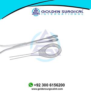 Fórceps de pólipo uterino Noto de alta calidad, fórceps de sujeción de esponja, instrumentos de cirugía uterina de acero inoxidable - Product Image 4