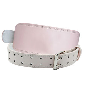 Cinturón de Levantamiento de Pesas de Cuero para Gimnasio, Cuero Genuino, PU, Ajustable, 4 Pulgadas, 6 Pulgadas, para Levantamiento de Potencia, Uso Fitness, Unisex - Product Image 1
