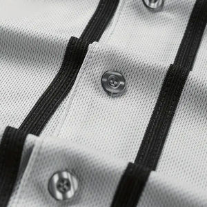 Créez votre propre maillot de baseball respirant à col en V 100% polyester Séchage rapide Coupe-vent Logo personnalisable Impression numérique personnalisée - Product Image 6