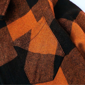 plaid flannel <b>shirt</b> <b>with</b> chest <b>pockets</b> and armored protective <b>shirt</b> for <b>mens</b> <b>with</b> Kevlar reinforcement uploaded by Dress Sports - Product Image 3