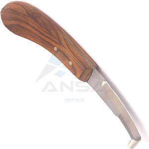 Cuchillo de pezuña de alta calidad, instrumentos veterinarios duraderos de mano derecha para herradores, recorte de pezuñas, cuidado de pezuñas de equino y ganado - Product Image 4
