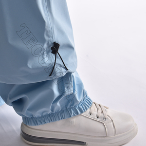 Functional Sky Blue <b>Heated</b> Waterproof Windproof Breathable Snow Pants Quick-Dry <b>Knee</b> Cargo Pockets Adjustable Waist Hem Skiing - Product Image 6