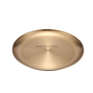 Plateau de service rectangulaire argenté élégant avec finition polie et sections divisées pour un service et une organisation élégants - Product Image 3