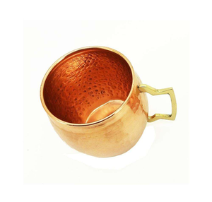 Sustainable Classic Copper Moscow Mule Mug-Gift Cup for Camping - Product Image 2