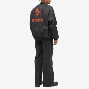 Chaquetas de bombardero de alta calidad para hombre, logotipo impreso personalizado, Etiqueta Privada, ropa de invierno, chaqueta de bombardero personalizable OEM para hombre - Product Image 5