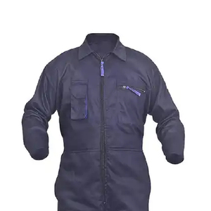 Ropa de Seguridad Industrial Unisex Azul Marino de Poliéster y Algodón con Certificación CE, Transpirable, con Cinta Reflectante, OEM al por Mayor para Mecánicos - Product Image 5