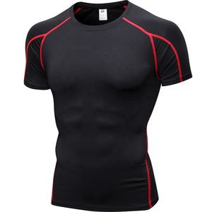 Camisetas de Gimnasio para Hombre al por Mayor, Camisetas de Compresión de Manga Corta, Ropa Deportiva para Fisicoculturismo y Fitness - Product Image 4