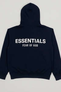 เสื้อฮู้ดแบบสวม Unisex ผ้าฝ้ายเฟรนช์เทอร์รี่ 100% คุณภาพสูง บุขนสำหรับฤดูหนาว พร้อมโลโก้ด้านหน้า ทรงหลวมสำหรับผู้ชาย - Product Image 2