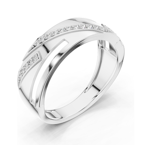 0.151 CT Lab Diamond <b>Ring</b> for Women VVS-VS Clarity 18KT, 14KT, 10KT Gold & 925 <b>Silver</b> Rose, Yellow, White Gold & - Product Image 5