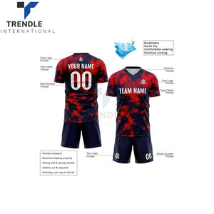 Camiseta de Fútbol Personalizada para Adultos, Nombre del Equipo y Número del Jugador, Ligera, Manga Corta, 100% Poliéster Transpirable, para Hombre y Mujer - Product Image 4