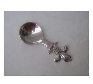 Juego de cucharas de cubiertos en relieve de lujo de 2 Acero inoxidable Chapado en 2 tonos de la más alta calidad para obsequios Tasa de venta completa - Product Image 6