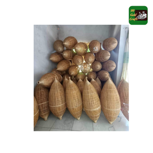 Lámpara colgante de bambú natural 100%, decoración interior ecológica hecha a mano para el hogar - Product Image 3