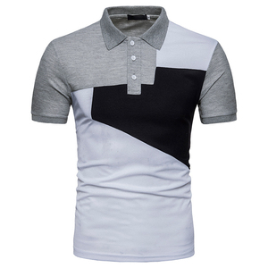 Camisetas personalizadas de algodón y poliéster, polos de 3 tonos, 65, 35, venta al por mayor - Product Image 5