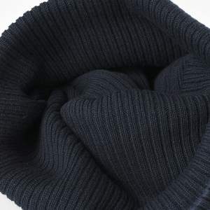 Gorros de invierno de punto de algodón completo, gorros personalizados con logotipo bordado de costilla de hueso grande con el nombre de su empresa - Product Image 5