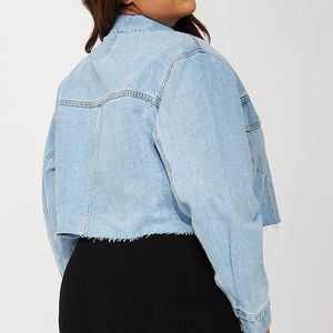 Custom <b>Denim</b> <b>Men's</b> Hooded <b>Jacket</b> All-Over Animal Embroidery Quick Dry Breathable 100% Cotton Wool Liner Summer Season Ronpex - Product Image 6