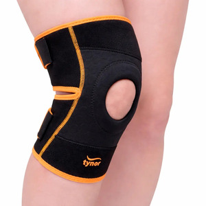 Professional Knee Wrap Neo with Flexible <b>Support</b> Design Breathable Neoprene Construction Adjustable Fit Strap for <b>Athletes</b> - Product Image 2