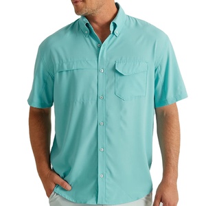 Chemise de pêche à manches longues de haute qualité, à séchage rapide, anti-UV, imperméable et respirante, en polyester et nylon, disponible en grandes tailles - Product Image 1