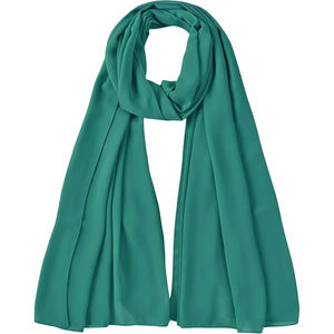 Vente chaude couleur unie femmes musulmanes Hijab 2025 dernière conception femmes Hijab meilleure qualité bas quantité minimale de commande - Product Image 4