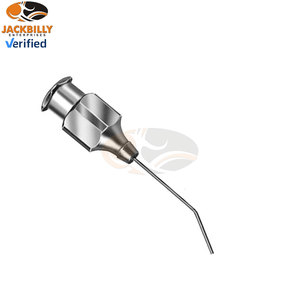 Cannule d'aspiration chirurgicale galloise en acier inoxydable de qualité supérieure, tige de 8 mm, pour procédures microchirurgicales ORL et ophtalmiques, MOL Medic - Product Image 6