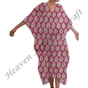 2026 Jalabiya Designer Women's Cotton Long <b>Kaftan</b> BPK078 Islamic Dress Long <b>Kaftan</b> Jilbab Gown Muslim Abaya for Plus Size Women - Product Image 4