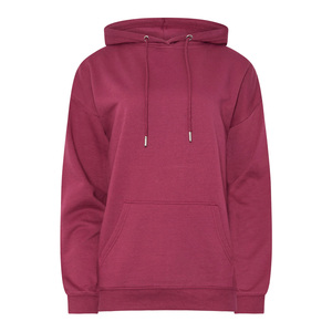 Sudaderas con capucha con hombros caídos para mujer a la moda con estampado de logotipo personalizado, sudaderas ideales para el uso diario de moda y el entrenamiento de gimnasia - Product Image 1