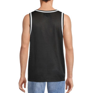 Diseño personalizado Spandex hombres de talla grande camiseta de gimnasio Casual entrenamiento Fitness Stringer Muscle Fit camisetas sin mangas estilo lavado - Product Image 5