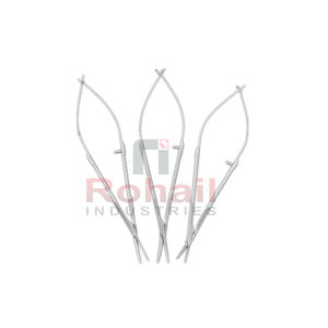 Ciseaux ophtalmiques de printemps 12.5cm titane Instruments chirurgicaux ophtalmiques capsule Vannas ciseaux chirurgicaux Sp - Product Image 1