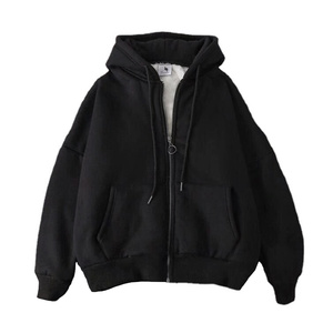 เสื้อฮู้ดพิมพ์ลายพัฟฟ์น้ำหนัก 220 แกรม ผ้าฝ้าย 100% สำหรับผู้ชาย ชุดกีฬา สตรีทแวร์แบบกำหนดเอง ลายการ์ตูนแมงมุม SP กันน้ำ ถักทอ - Product Image 5