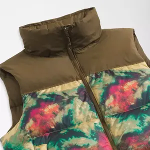 Chaleco Deportivo Acolchado de Poliéster para Hombre, Informal, Transpirable, Cálido, para Exteriores, sin Mangas, Ropa de Moda, Personalizable OEM - Product Image 6