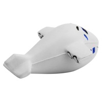 Mini avion souriant anti-stress en mousse PU avec logo personnalisé pour les promotions des compagnies aériennes et les agences de voyage