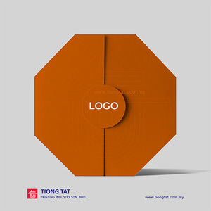 Caja de Regalo Octogonal Rígida de Cartón Personalizada con Impresión de Logotipo a Cuatro Colores para Empaque de Artesanías - Product Image 5