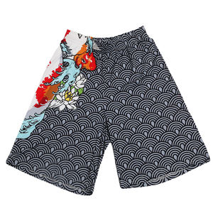 กางเกงขาสั้นผ้าฝ้ายเอวสูงสำหรับผู้หญิงกางเกงลำลองแบบผูกเชือกยาวปานกลางกันรอยยับระบายอากาศ - Product Image 4