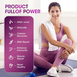 Suplemento de Beleza em Goma Antioxidante Resveratrol NAD+ Sem Açúcar e Sem Glúten para Cuidados com a Saúde, Fabricação ISO - Product Image 4