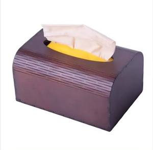 Boîte à mouchoirs en bois de conception moderne avec porte-serviettes en métal de vente chaude meilleure qualité fabriquée et exportée - Product Image 6