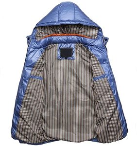 Veste coupe-vent matelassée unisexe XL personnalisée avec logo, imperméable, respirante, avec fermeture éclair, veste d'extérieur imperméable - Product Image 3