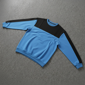 Nouveauté, sweat-shirt pour homme surdimensionné brodé d'hiver, logo personnalisé, design unique, molleton de coton 500GSM, épaules tombantes, hip-hop - Product Image 3