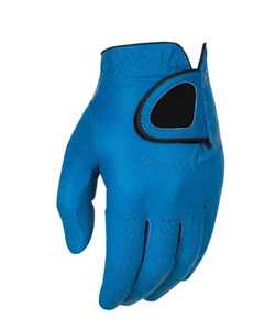 Gants de golf en cuir véritable sur mesure OEM de haute qualité, vente en gros, marque privée, gants de golf à doigts complets, logo personnalisé, cyclisme - Product Image 1