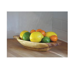 Frutero de masa de madera Snack Candy Madera maciza Hecho a mano Masa Fruits Bowl Centro de mesa Venta personalizada - Product Image 4