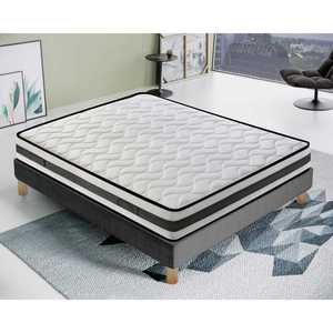 Materasso in Schiuma HR 100% Made in Italy, 20cm di Altezza, con 9 Zone di Durezza Differenziata H3, Lati Reversibili Estate/Inverno - Product Image 1