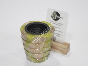 Lo último en quemador de incienso Bukhoor de resina de madera Mubkhar, cascada perfumada tradicional para interiores para aceite esencial de jazmín Eid Ramadán - Product Image 2