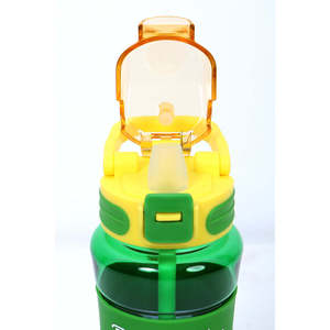 Botella de agua recubierta con pajita y métodos de bebida directa Capacidad de 700ML para actividades infantiles al aire libre Logotipo personalizable - Product Image 3