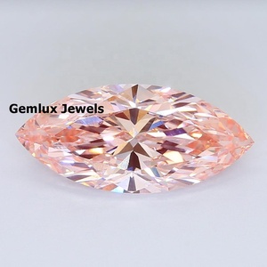 Diamante Suelto de Laboratorio con Corte Marquesa, Color Rosa Fantasía, Calidad Premium VS Claridad 6 CT, Certificado IGI, para Joyería - Product Image 1