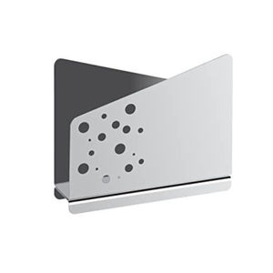 Beautiful <b>Silver</b> Steel <b>Napkin</b> Holder That Adds Sophisticated Modern Style And Unique Decorative Touch To Dining Decor - Product Image 1