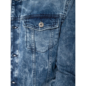 Veste en jean pour homme, design tendance 2025, coupe ajustée, marque élégante, couleur agréable - Product Image 6