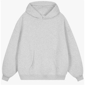 Venta al por mayor superventas ropa de mujer sudaderas con capucha sudaderas de algodón de lana de color sólido de gran tamaño de invierno Casual sudaderas con capucha de las mujeres - Product Image 4