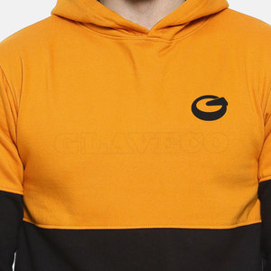 Sudaderas con capucha informales personalizadas para hombre al por mayor, estampado de invierno transpirable en el último diseño de tela, de color sólido cuello con capucha, teñido liso - Product Image 5