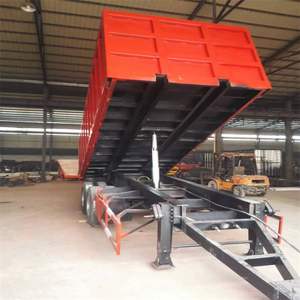 Remolque de Volteo Red Horizon LZ7 HZ7, Equipo de Servicio Pesado, Estructura de Viga de 8 Pulgadas, Pisos de Acero de Calibre 9, Galvanizado en Caliente - Product Image 1