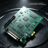 Carte de contrôle laser 3D EZCAD3 DLC2 PCIE pour scanner Galvo, marquage 3D, gravure, gravure profonde et contrôle quatre axes