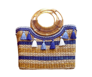 Bolsos de Jacinto de Agua Hechos a Mano en Vietnam de Alta Calidad, Perfectos para el Mercado de Exportación Sostenible - Product Image 4