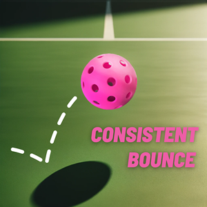 Balles de Pickleball personnalisables de haute qualité Certifié USAPA 40 trous en plastique Sport Training Options de logo personnalisé - Product Image 4